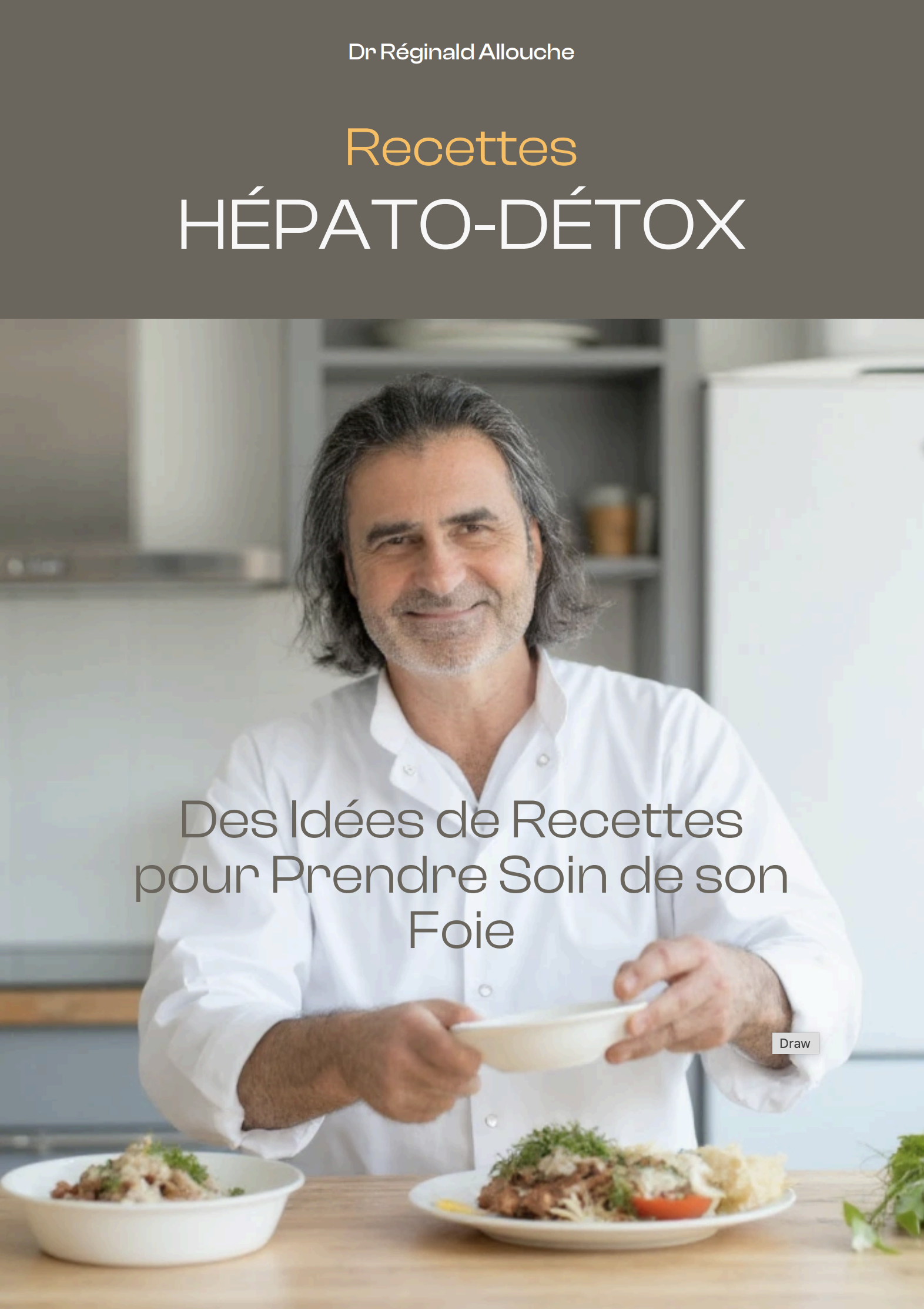 Livre de recettes Hépato-Détox